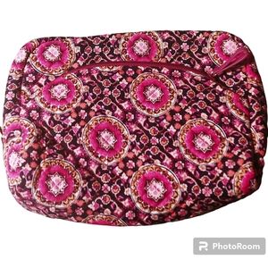 Vera Bradley makeup bag, large cosmetic bag, makeup holder, storage bag